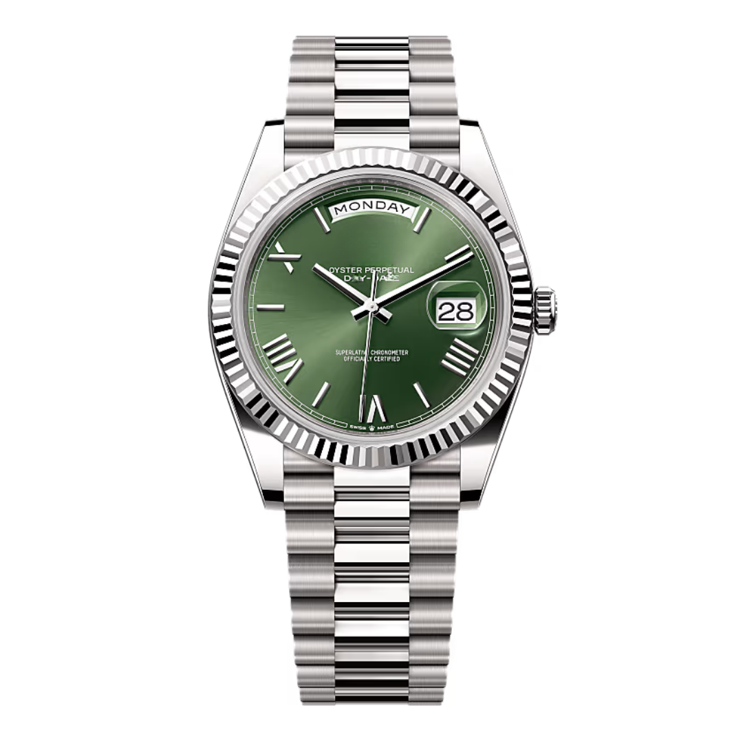Executive Calendar 40 – Green Dial