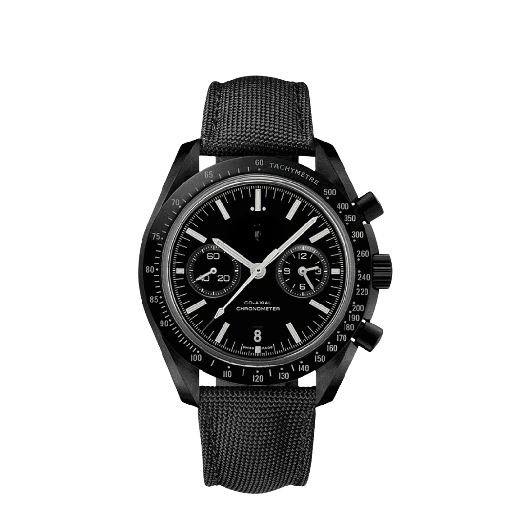 Racing Chrono Pro 42 – Full Black Edition | Nylon Strap