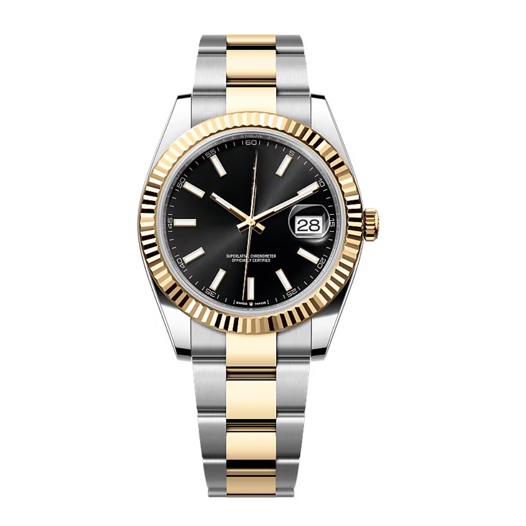 Classic Date 41 – Black Dial B