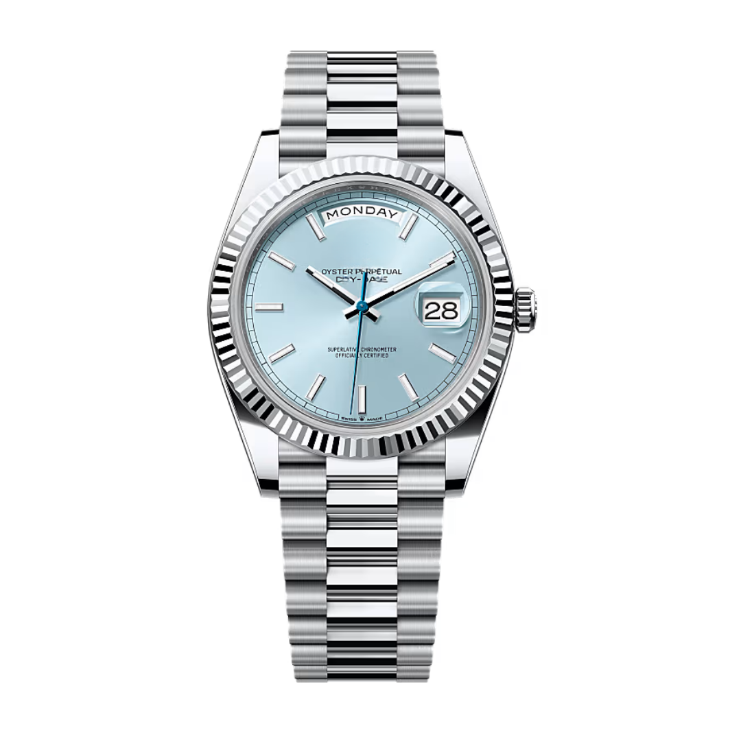 Executive Calendar 40 – Ice Blue Dial
