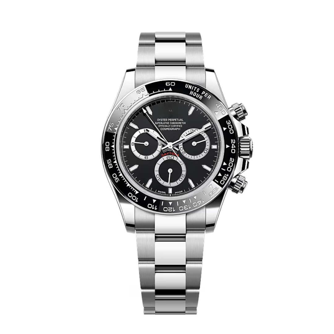 Speed Racing Chrono 40 – Black Dial | Stainless Steel