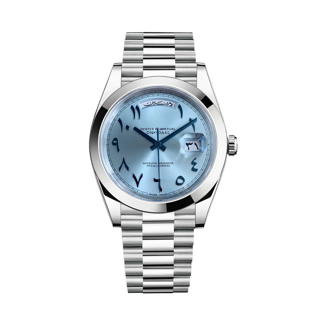 Executive Calendar 40 – Ice Blue Dial B