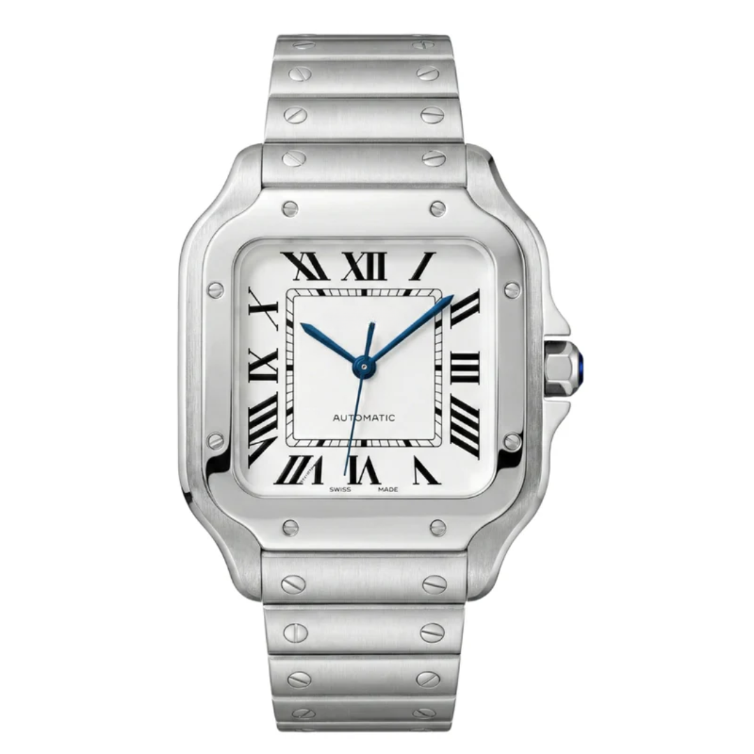 Urban Square Automatic – White Dial | Stainless Steel Case