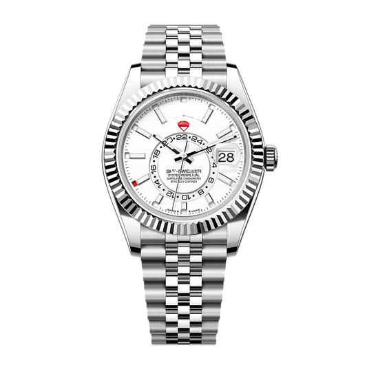 Sky Traveler – White Dial