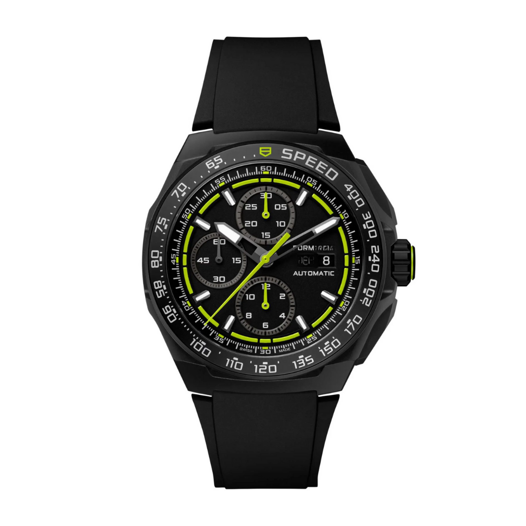 Formula Racing Chrono – Black & Yellow
