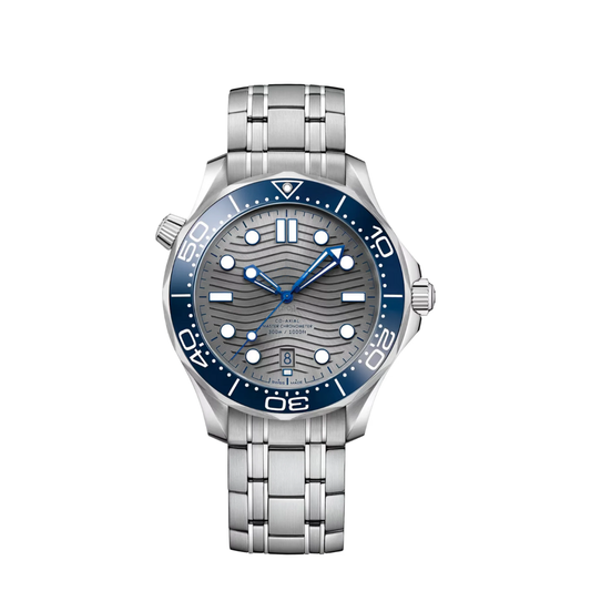Ocean Diver Pro 42 – Gray Dial With Blue Accents