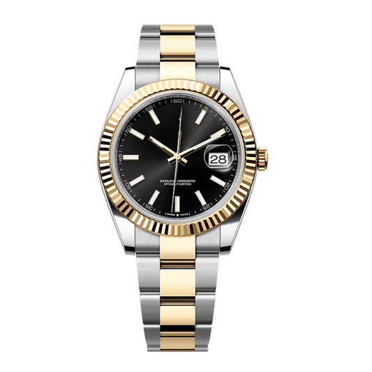 Classic Date 41 – Black Dial B