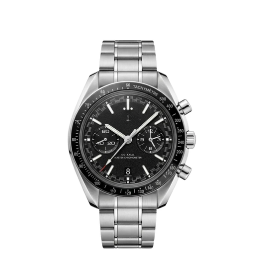 Black Stainless Steel Chronograph Watch