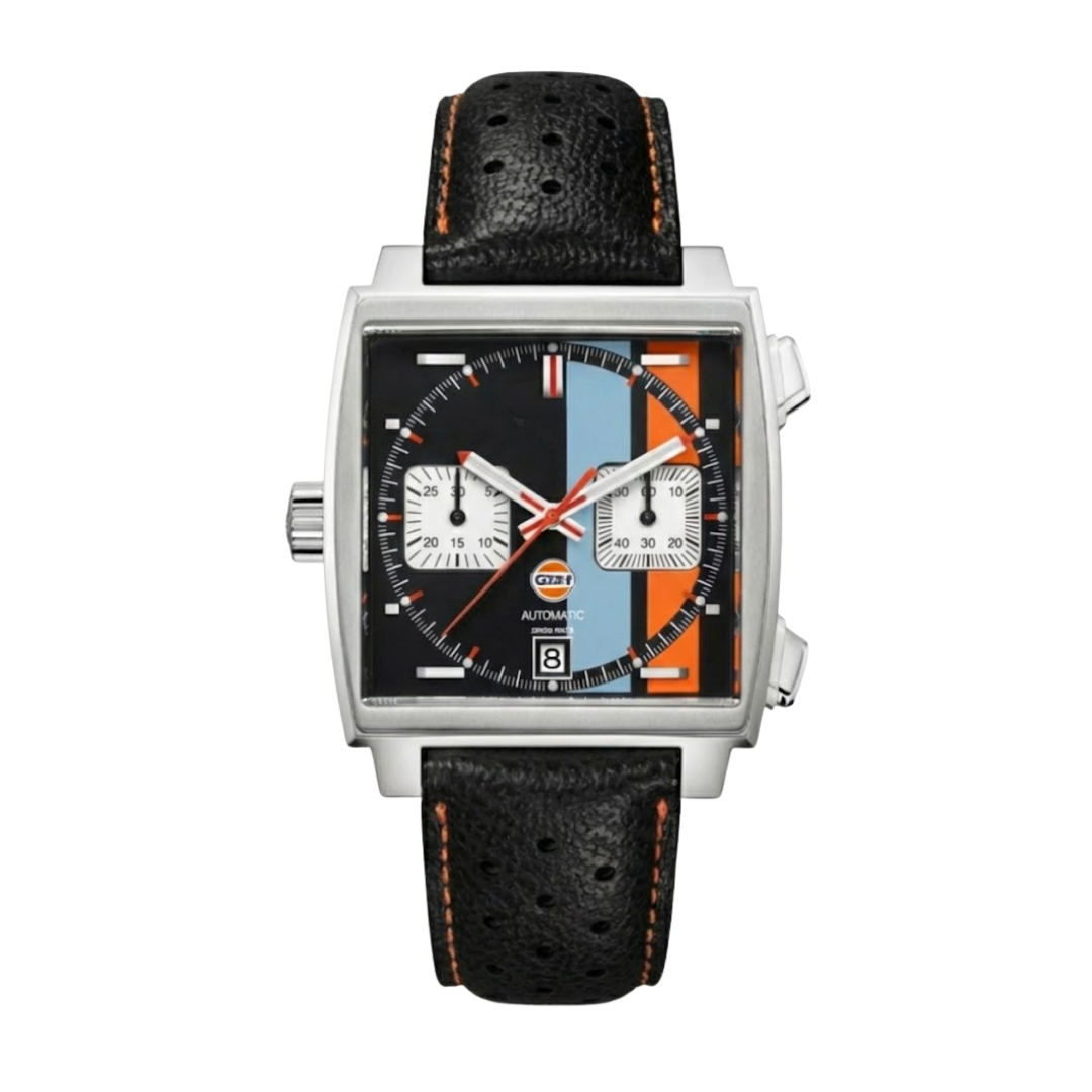 Monaco Square Chrono – Gulf Edition | Automatic