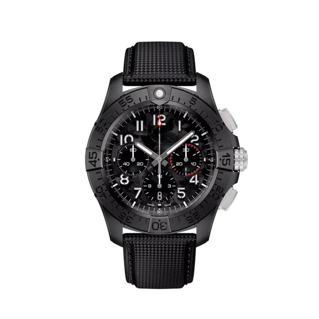 Tactical Diver Chrono – Black Dial | Stainless Steel Bracelet