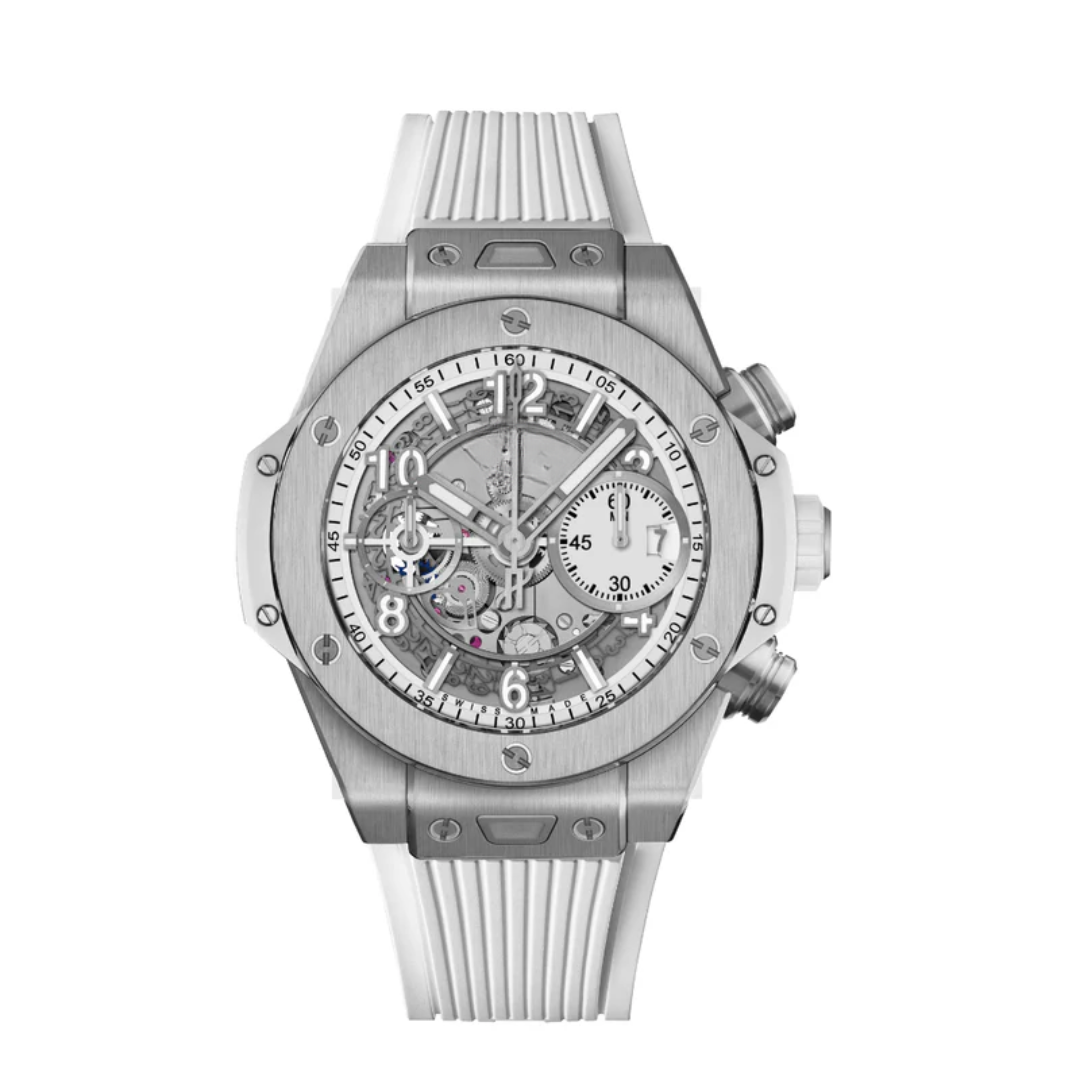 Fusion Sport Skeleton Chrono – Silver Case | Gray Skeleton Dial