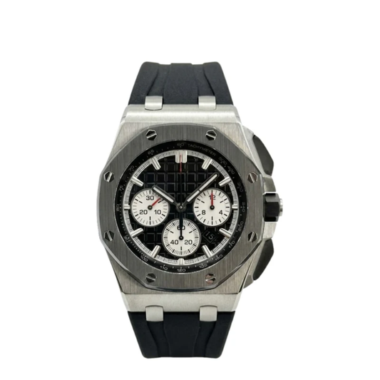 Octagon Sport Chrono – Black Dial | Stainless Steel Case